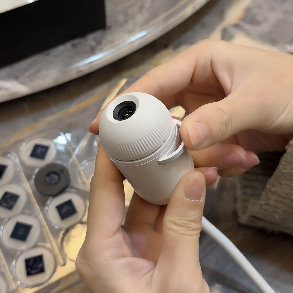 Twinklewell™ Starry Night Projector — Soft Galaxy Light with Adjustable Focus