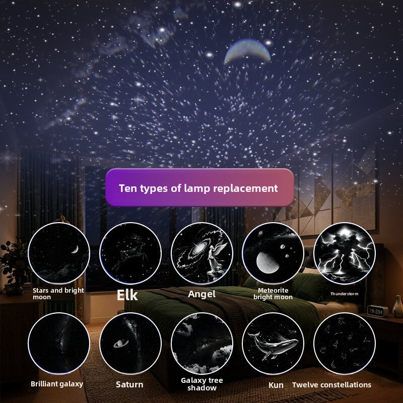 Twinklewell™ Starry Night Projector — Soft Galaxy Light with Adjustable Focus