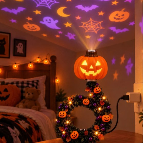 Twinklewell™ Christmas Star Projector — 6 Holiday Lenses, Fills the Whole Room